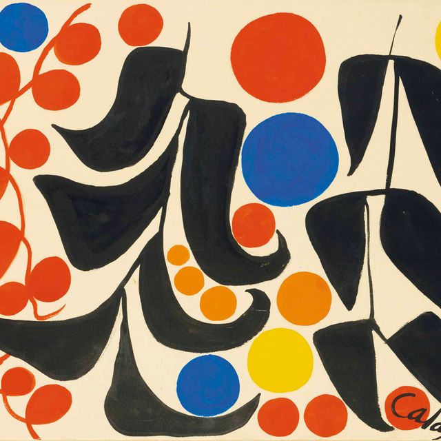 Alexander Calder — Две Черные ветви