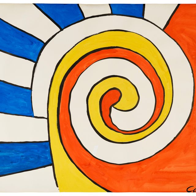 Alexander Calder — Три спирали