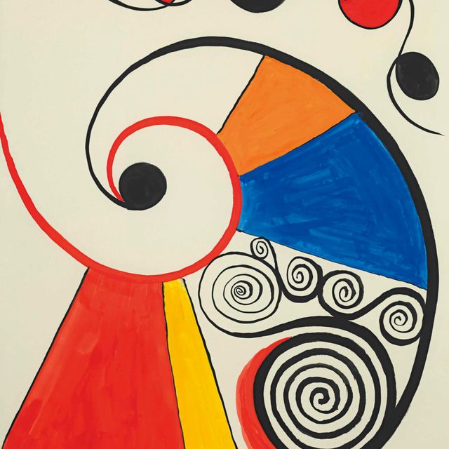 Alexander Calder — Наутилус и петли