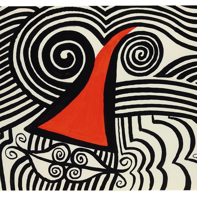 Alexander Calder — Перекошенное лицо