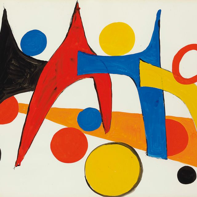 Alexander Calder — Струя льется нестабильно