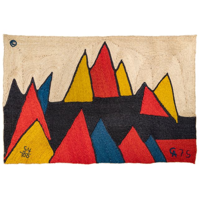 Alexander Calder — БЕЗ НАЗВАНИЯ ("ПИРАМИДЫ"), ОКОЛО 1975 ГОДА.