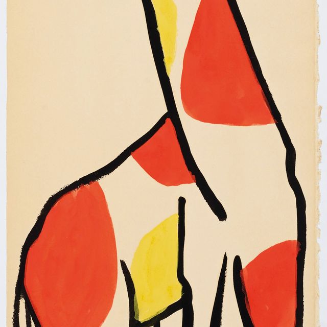 Alexander Calder — Румяна "Жираф"