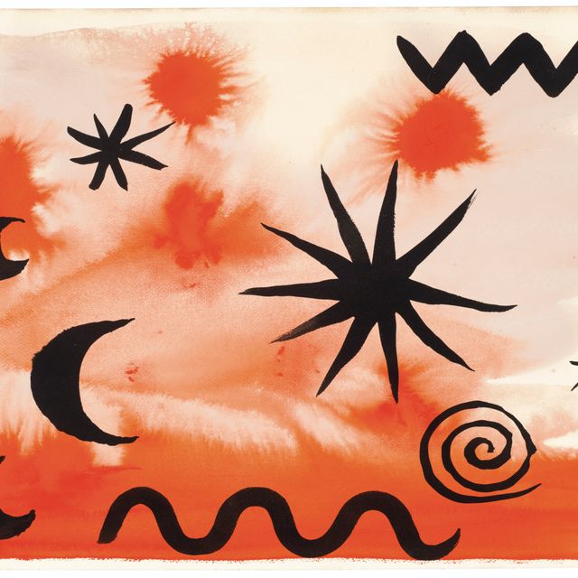 Alexander Calder — Три черные звезды