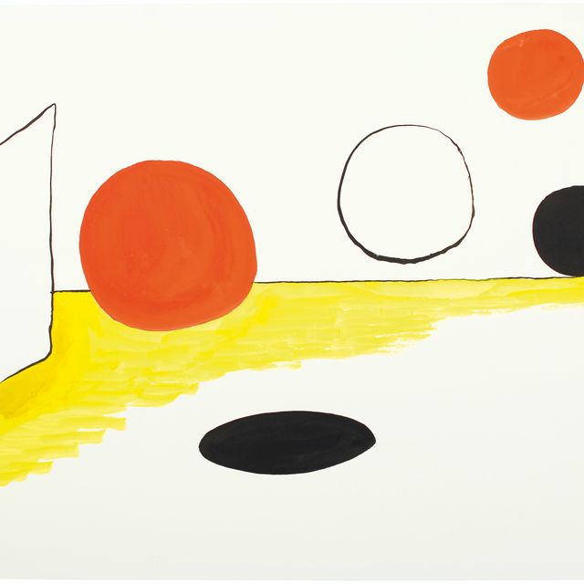Alexander Calder — На Желтой равнине