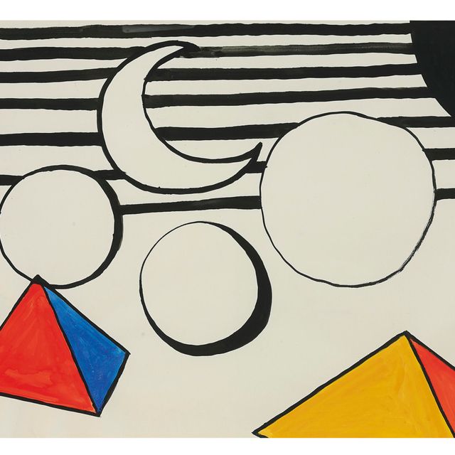 Alexander Calder — Румяна и блю