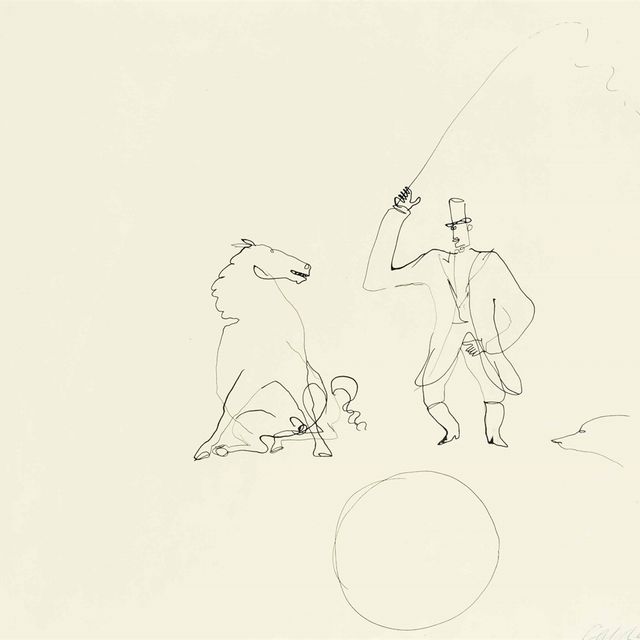 Alexander Calder — Инспектор манежа и лошадь