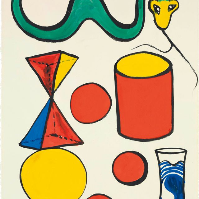 Alexander Calder — Зеленая змея