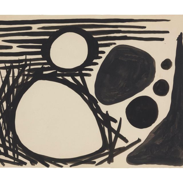 Alexander Calder — Солнце в черной сетке