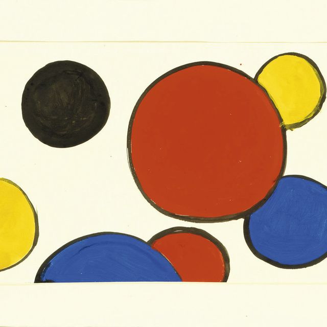 Alexander Calder — Черный диск