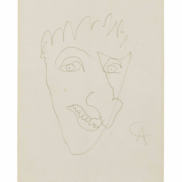 Alexander Calder — Портрет Энни Дамаз