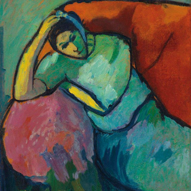 Alexej von Jawlensky — Фрау Зенде