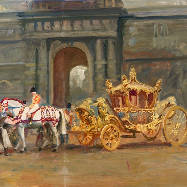 Alfred James Munnings — Тренер "Голден Стейт" на стадионе "Ройял Мьюз"