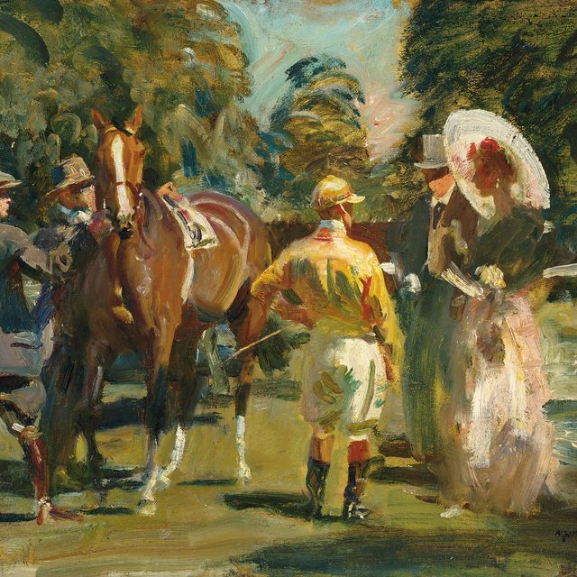 Alfred James Munnings — Встреча в парке