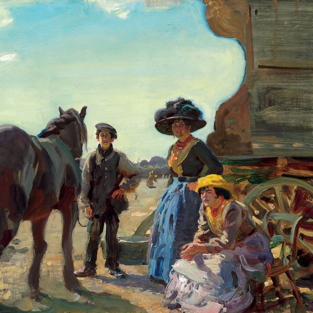 Alfred James Munnings — Сборщики хмеля