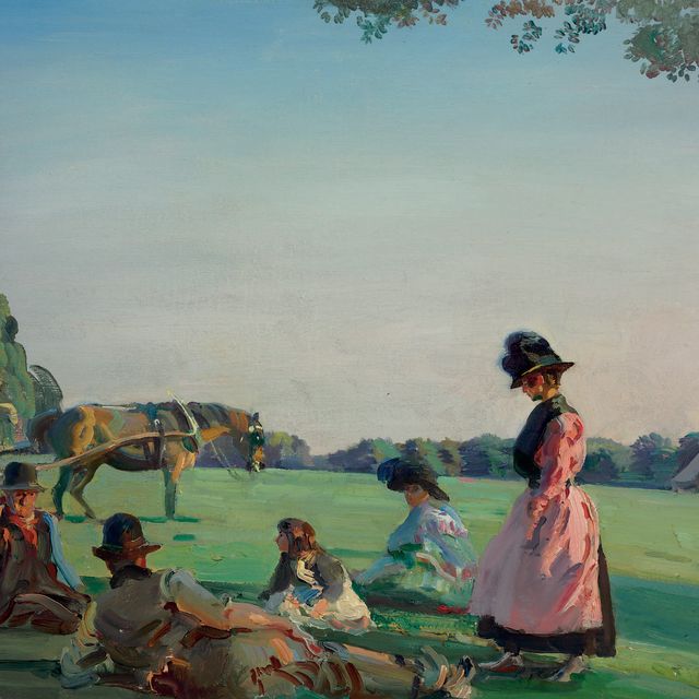 Alfred James Munnings — Цыгане на холмах