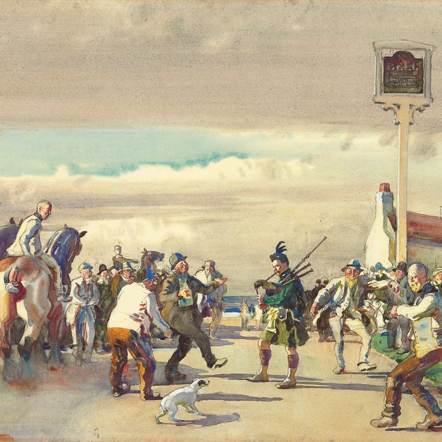 Alfred James Munnings — Волынщик