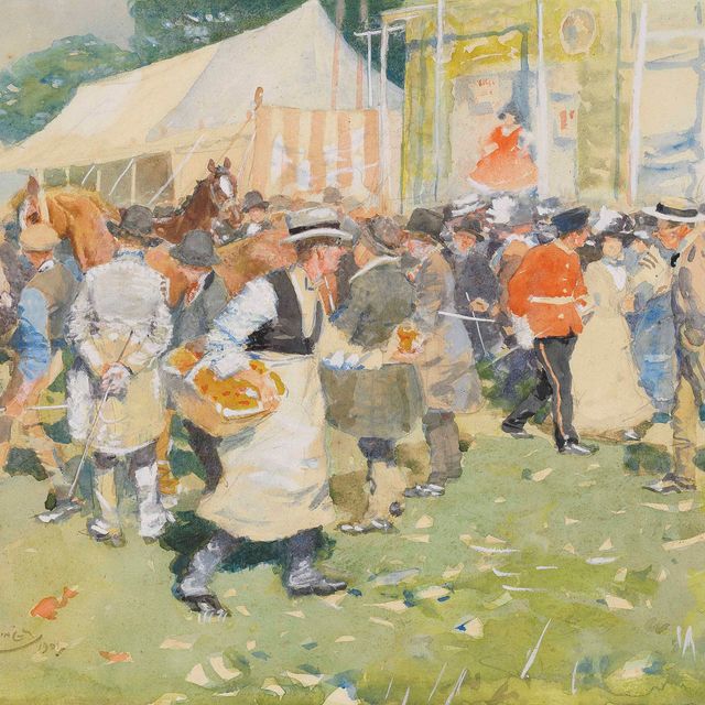 Alfred James Munnings — Ярмарка в Норвиче