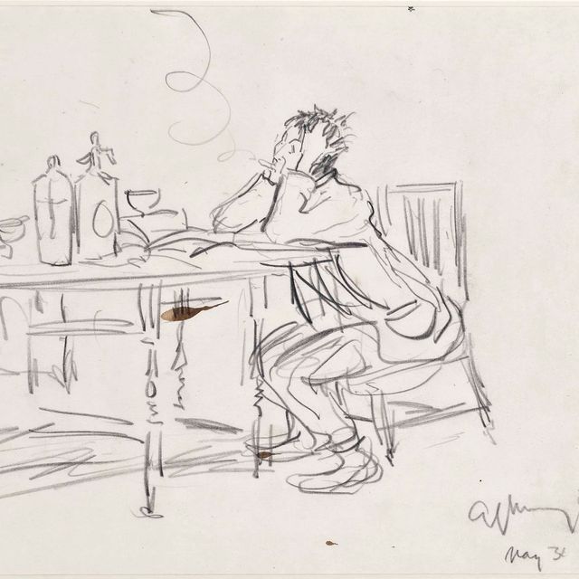 Alfred James Munnings — "У тебя не будет ни минуты покоя, пока ты не порисуешь в моей книге".