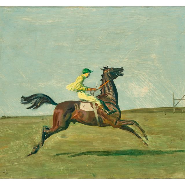 Alfred James Munnings — Инцидент с беглецом в Ньюмаркете