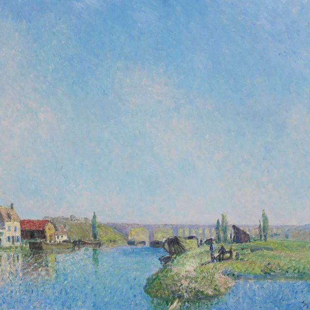 Alfred Sisley — Луанский канал