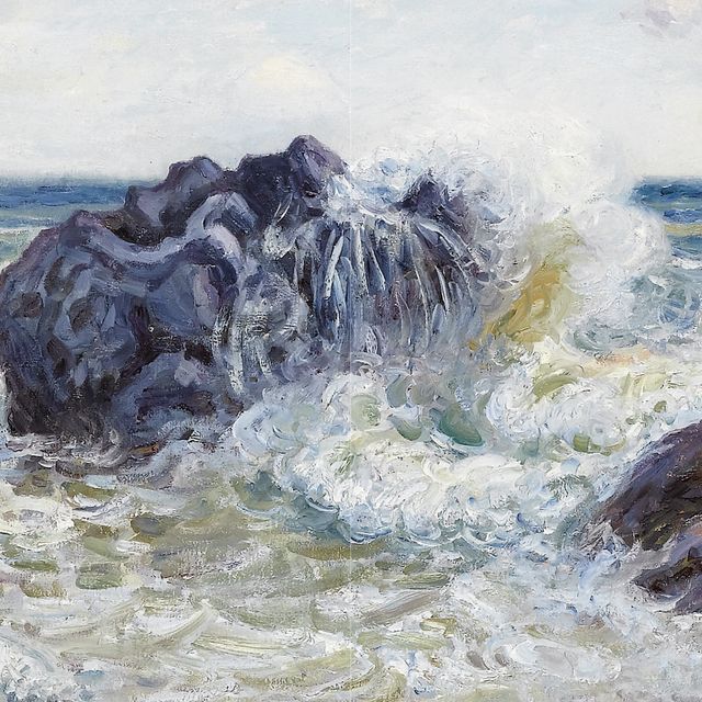 Alfred Sisley — Ла-Ваугль, залив Ленгланд (Pays de Galles)