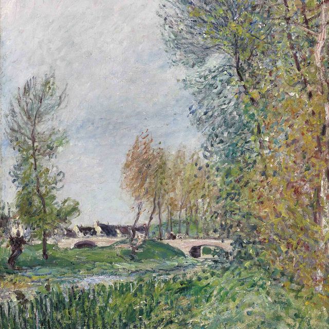 Alfred Sisley — Пон-де-л'Орванн