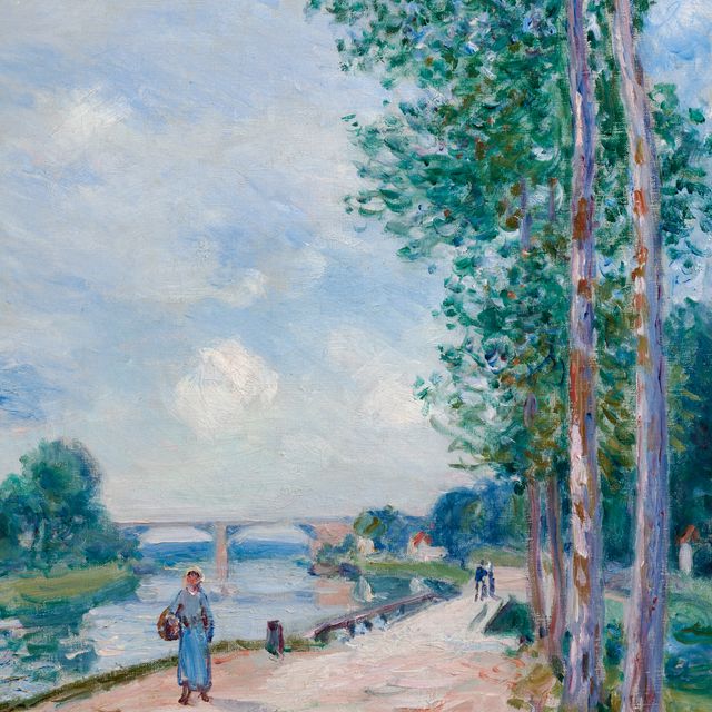 Alfred Sisley — Границы между горами Море