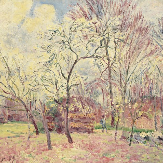 Alfred Sisley — Главный день печати в Море