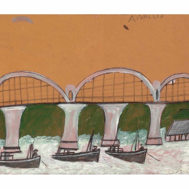 Alfred Wallis — Солташский мост