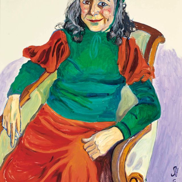 Alice Neel — Портрет Вивьен Леоне