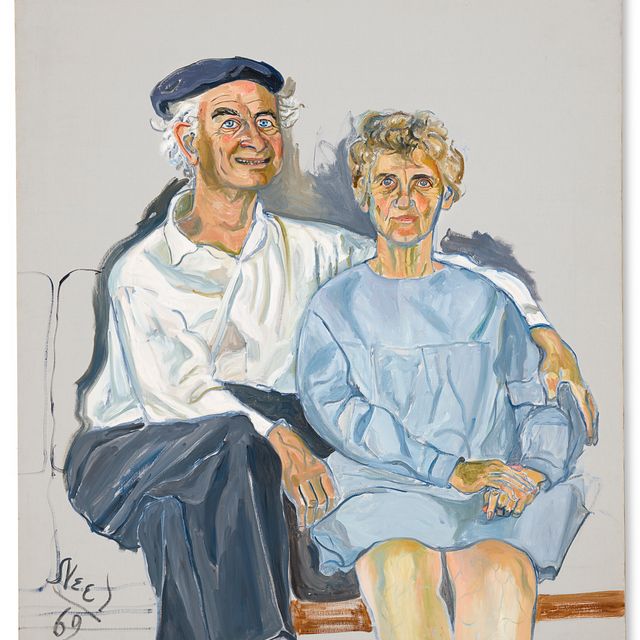 Alice Neel — Лайнус и Ава Хелен Полинг