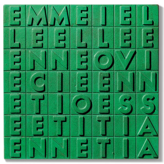 Alighiero Boetti — ЭММА и ЭЛЛЬ-ЭЛЛЬ Э...