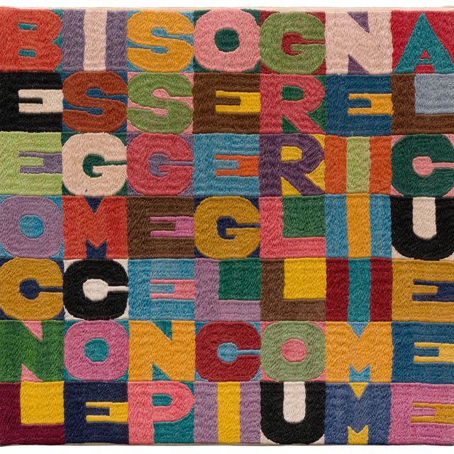 Alighiero Boetti — Бизонья - это то, что нужно, чтобы прийти в себя и не прийти в восторг