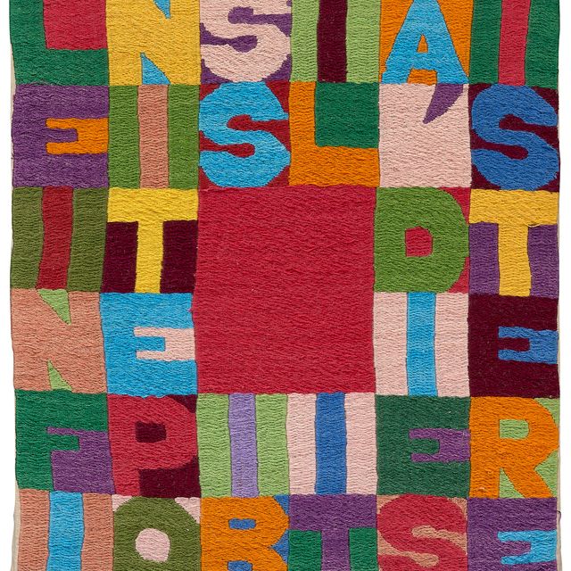 Alighiero Boetti — Бесконечная возможность существования