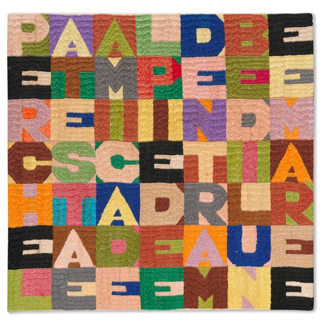 Alighiero Boetti — Цель испытания - дружба между людьми, заключенная в ловушку луны и моря