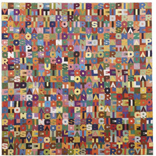 Alighiero Boetti — Я хочу, чтобы ты никогда не расставался со мной, как с тысячелетним человеком.