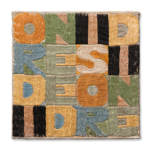 Alighiero Boetti — Упорядочивать или дезорганизовывать