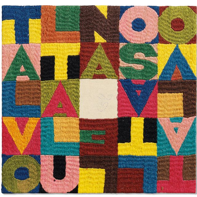 Alighiero Boetti — Талвольта соле талвольта луна (иногда Солнце, иногда Луна)