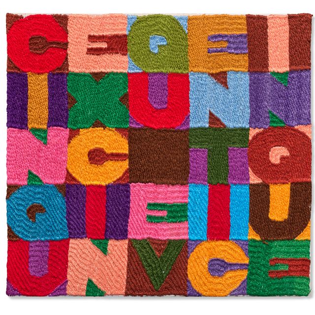 Alighiero Boetti — Чинкве-чинкве-венецианка