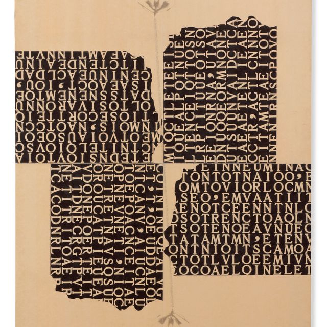 Alighiero Boetti — Вот и все (четыре операции)
