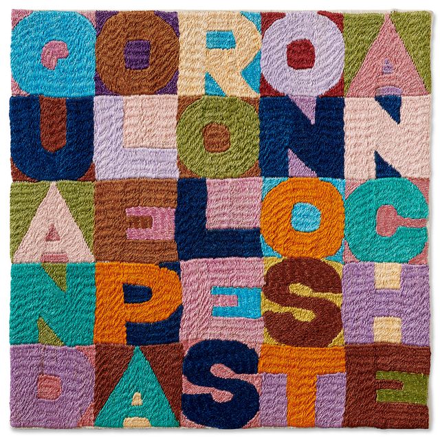 Alighiero Boetti — Когда слова надоедают, я прошу о прощении.