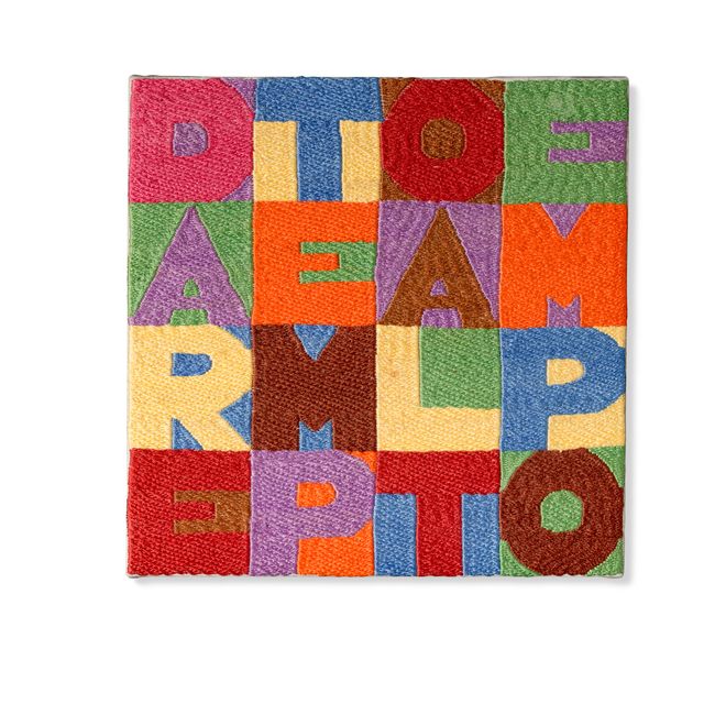 Alighiero Boetti — Дерзай в темпе al tempo
