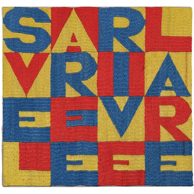Alighiero Boetti — Стройная и ровная