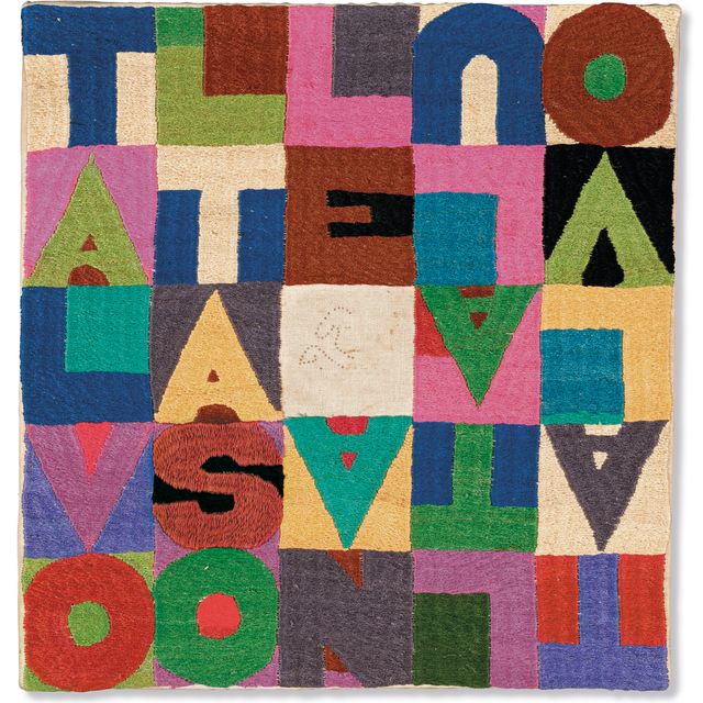Alighiero Boetti — Талвольта соле, талвольта луна