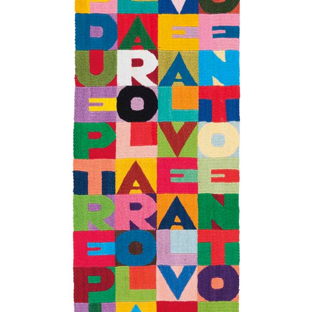 Alighiero Boetti — Условное освобождение под честное слово, условное освобождение под честное слово, условное освобождение под честное слово, условное освобождение под честное слово, условное освобождение под честное слово, условное освобождение под честное слово, условное освобождение под честное слово, условное освобождение под честное слово.