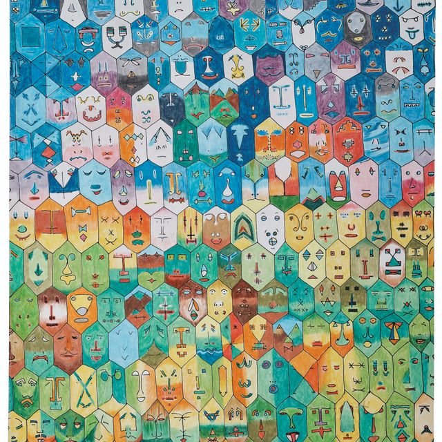 Alighiero Boetti — Поверхностный краситель