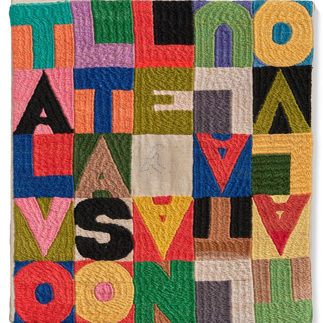 Alighiero Boetti — Талвольта соле талвольта луна (иногда Солнце, иногда Луна)