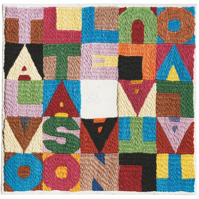 Alighiero Boetti — Талвольта соле, талвольта луна