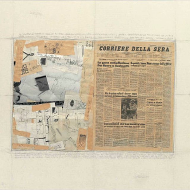 Alighiero Boetti — Перед тобой и перед тобой (Прима и квартал копертины)